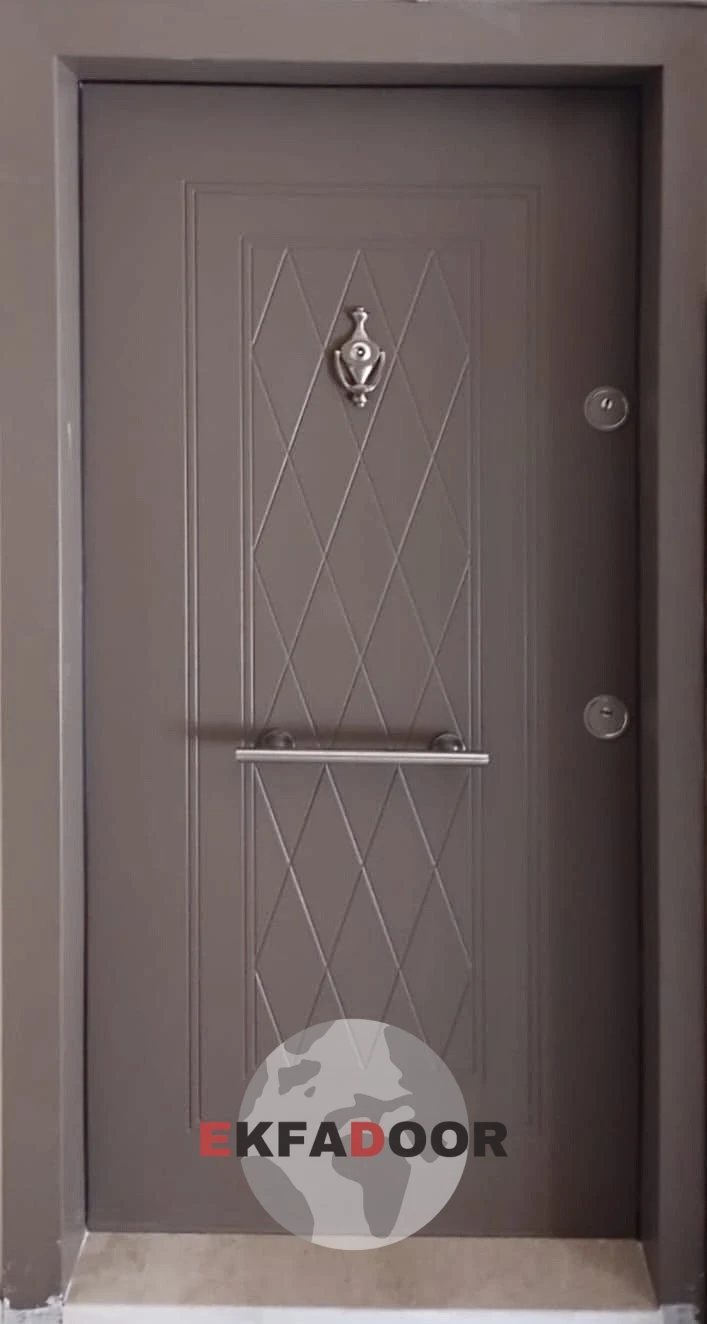 Ekonomik Çelik Kapılar E-0010 - EkfaDoor