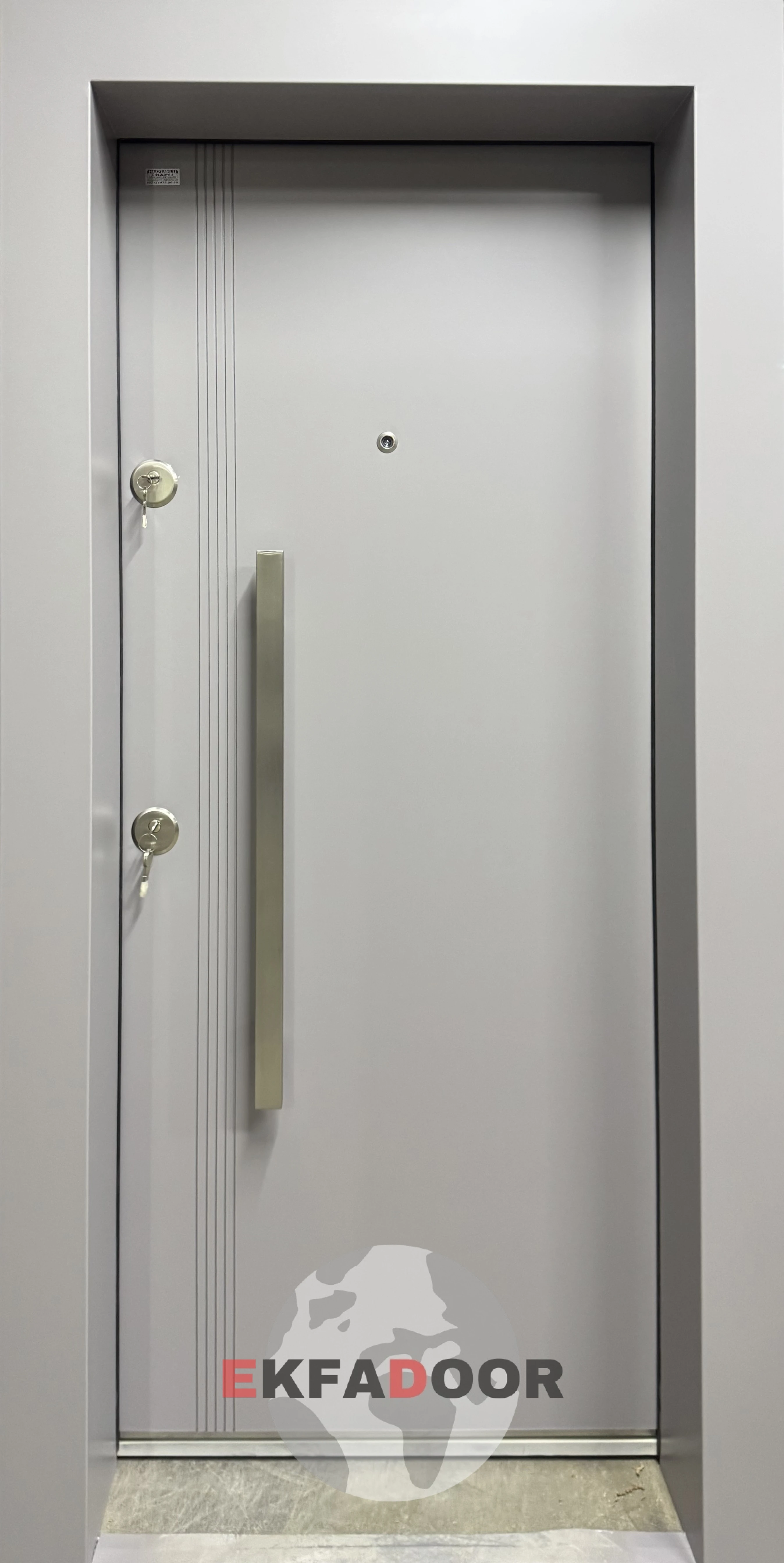 Ekonomik Çelik Kapılar E-0018 - EkfaDoor