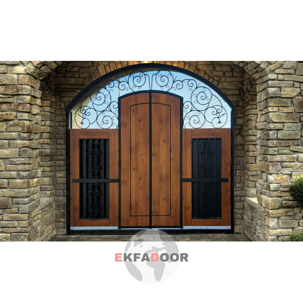 Dış İklim Kompozit ve Compact Lamine Çelik Kapılar KC-0041 Modeli - EkfaDoor