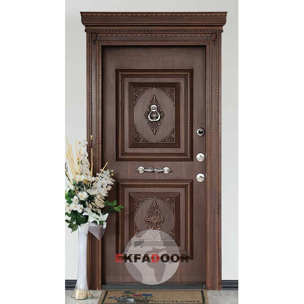 Klasik Çelik Kapılar K-0003 Modeli - EkfaDoor