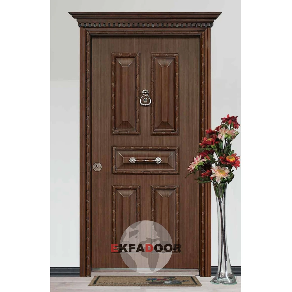 Klasik Çelik Kapılar K-0006 Modeli - EkfaDoor