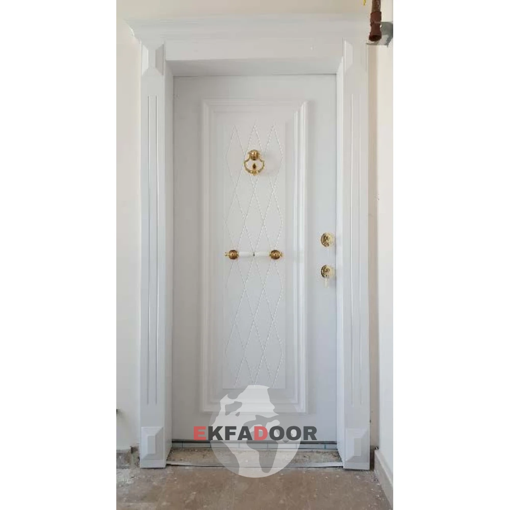 Klasik Çelik Kapılar K-0014 Modeli - EkfaDoor
