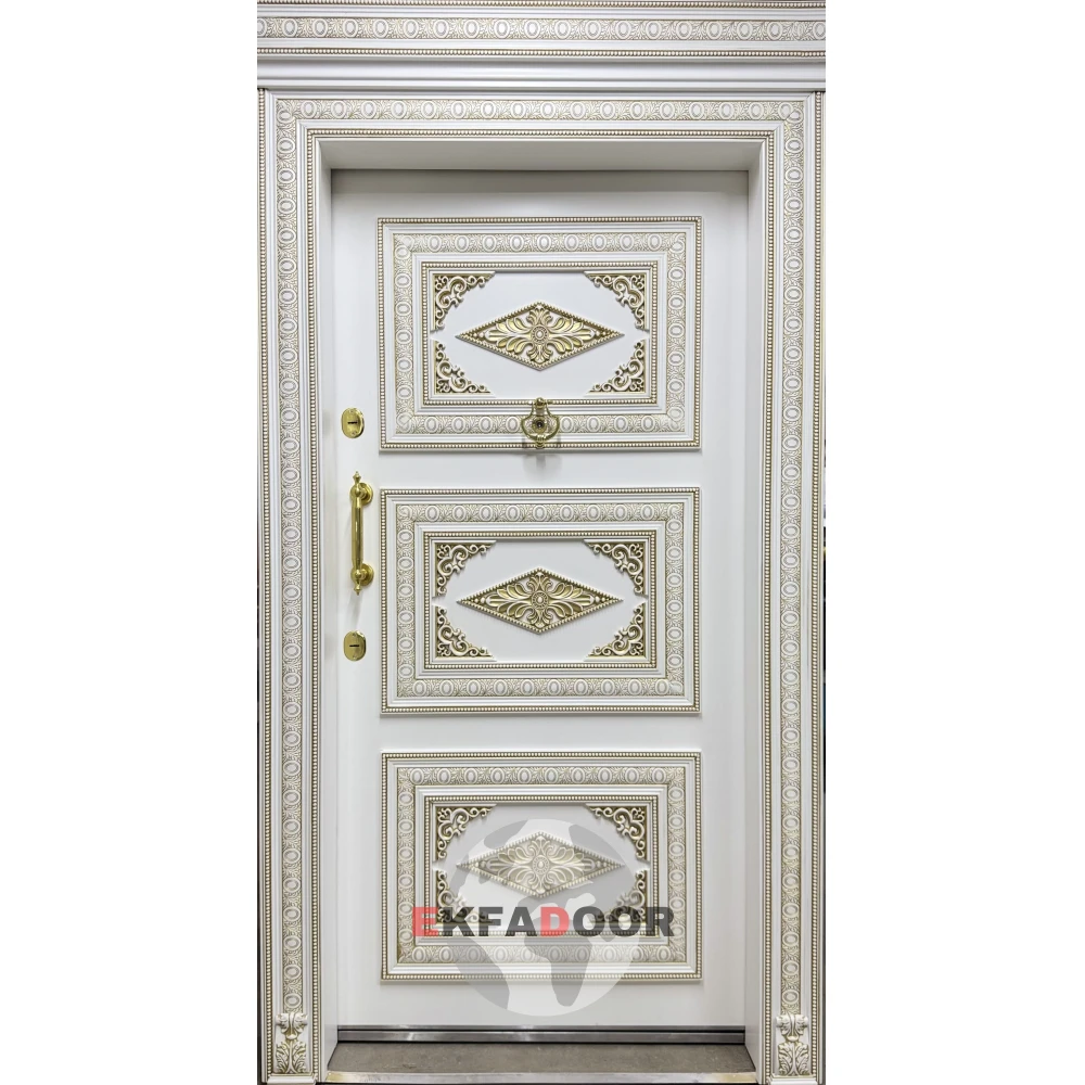 Klasik Çelik Kapılar K-0025 Modeli - EkfaDoor