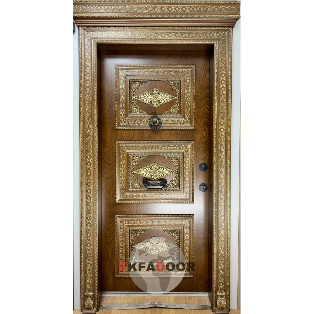 Klasik Çelik Kapılar K-0026 Modeli - EkfaDoor