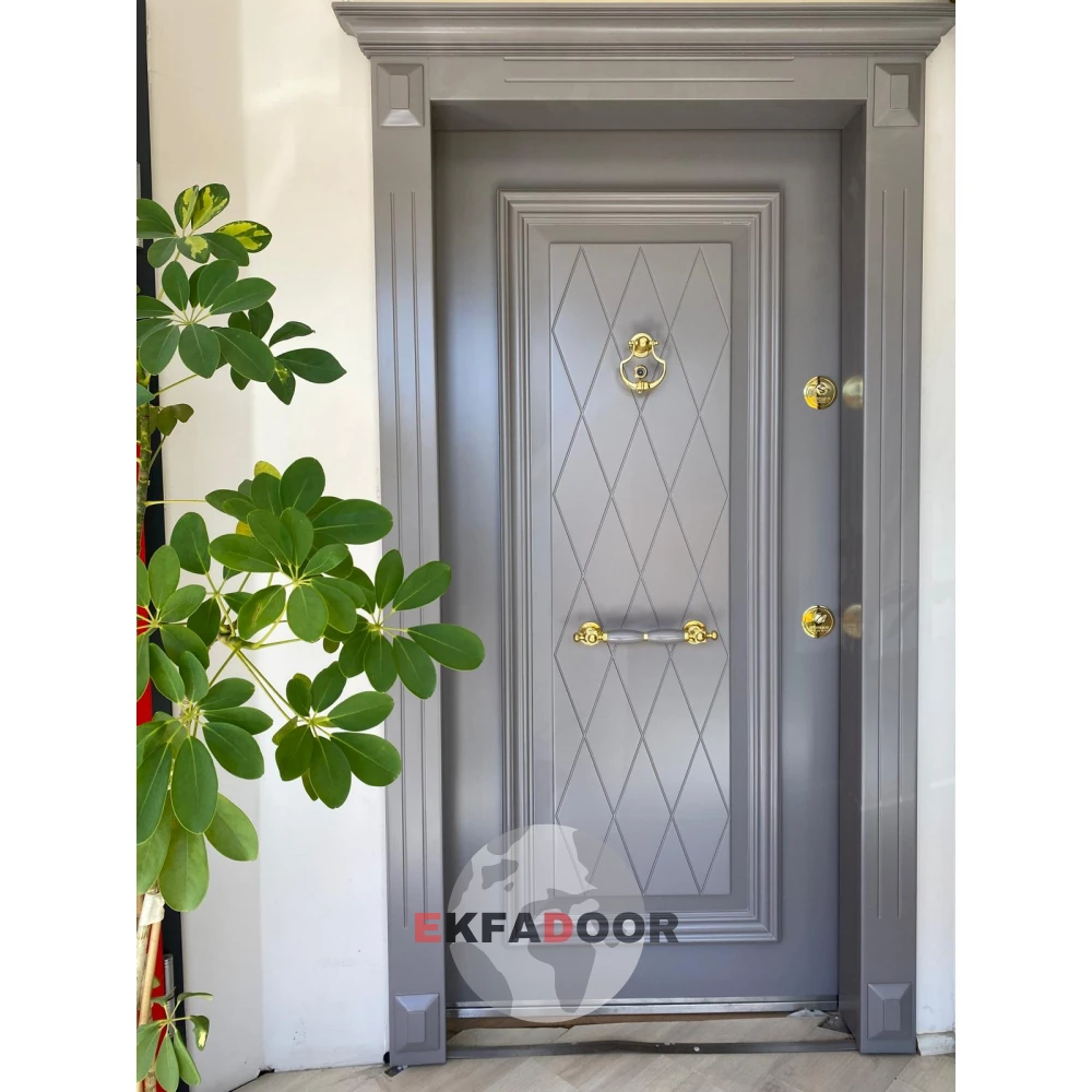 Klasik Çelik Kapılar K-0032 Modeli - EkfaDoor