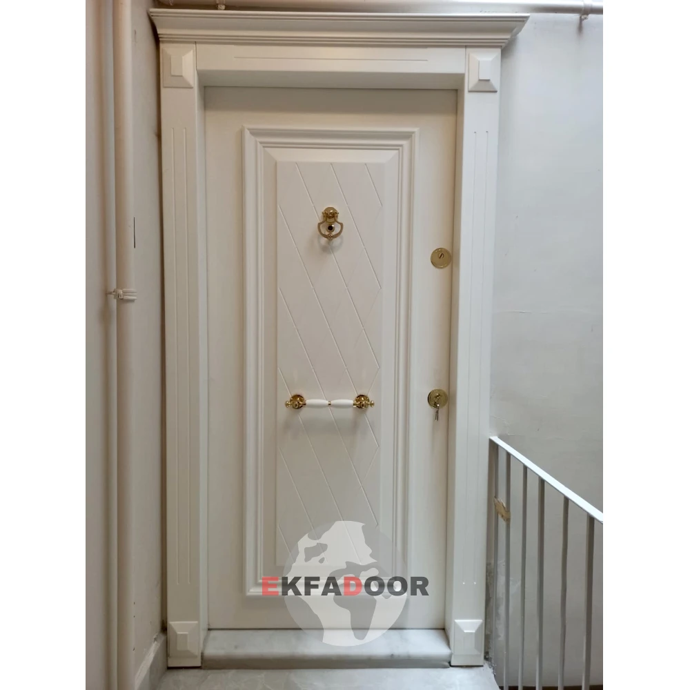 Klasik Çelik Kapılar K-0033 Modeli - EkfaDoor