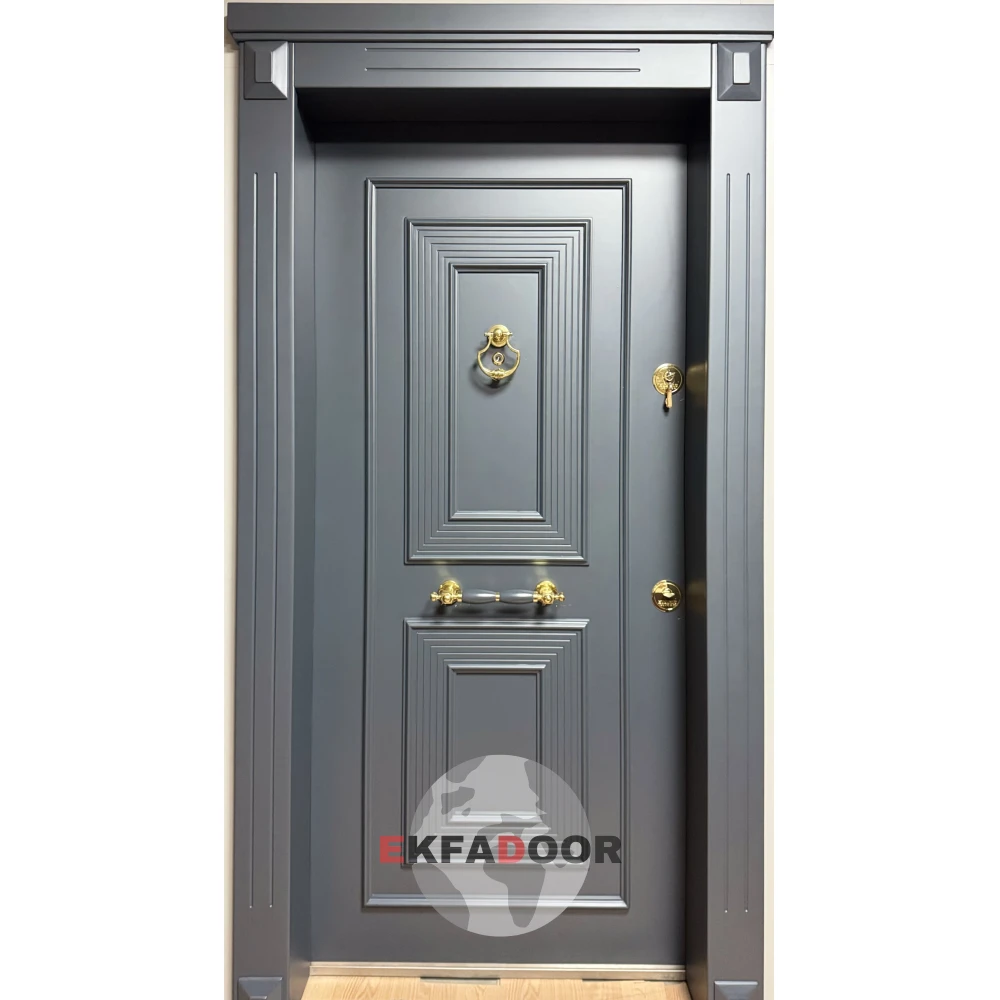 Klasik Çelik Kapılar K-0034 Modeli - EkfaDoor