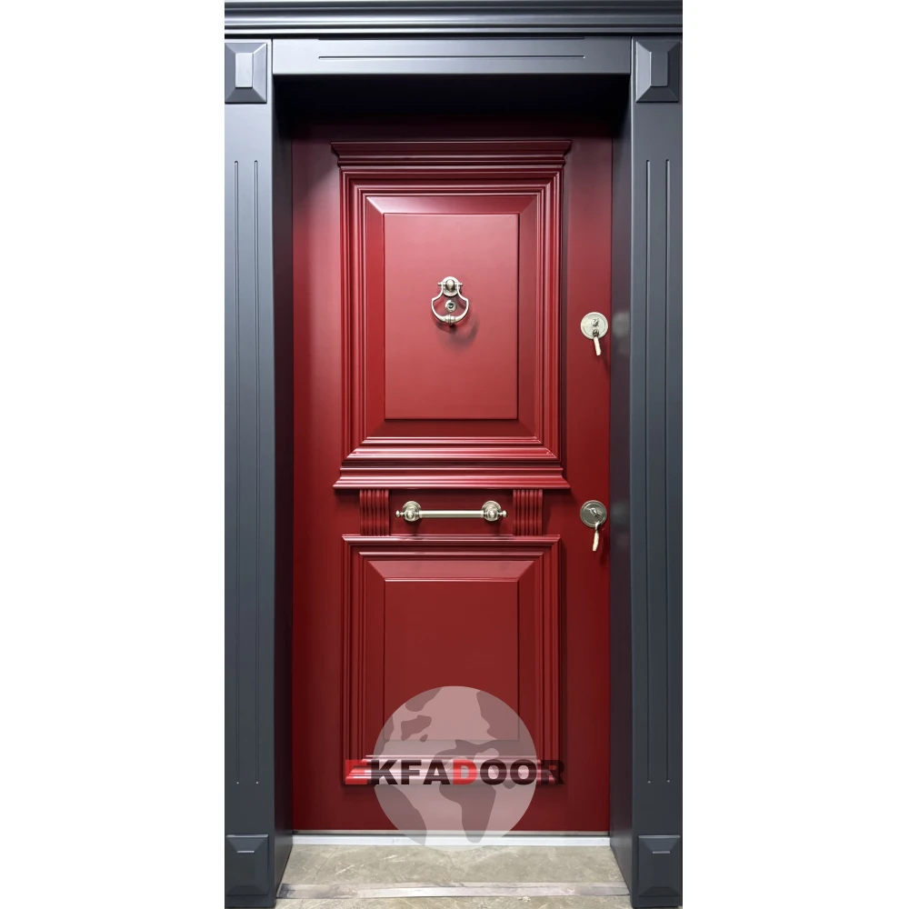 Klasik Çelik Kapılar K-0042 Modeli - EkfaDoor